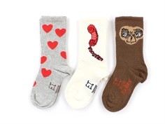 Mini Rodini socks multi Ship (3-Pack)